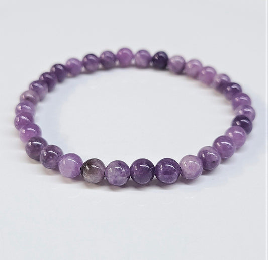 6 mm Lepidolite Bracelet - Embrace Calm | Best South Gems