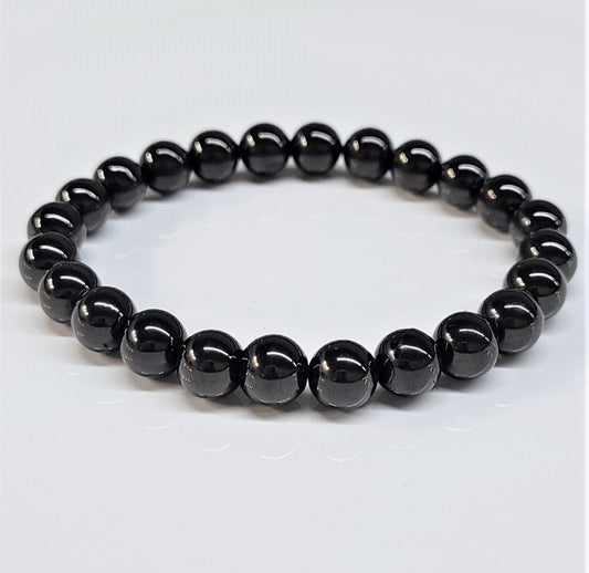 8 mm Jet Stone Bracelet - Best South Gems