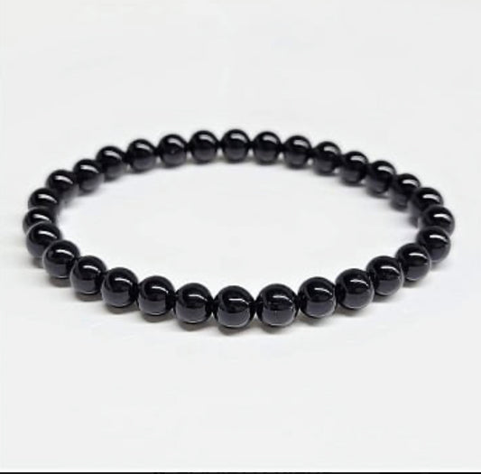 8mm Black Obsidian Bracelet - Best South Gems