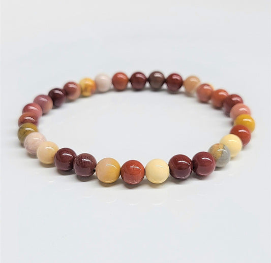 6 mm Mookaite Jasper Bracelet - Best South Gems