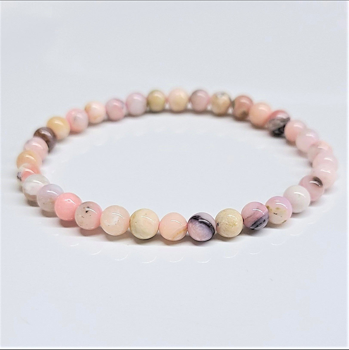 6 mm Pink Opal Bracelets