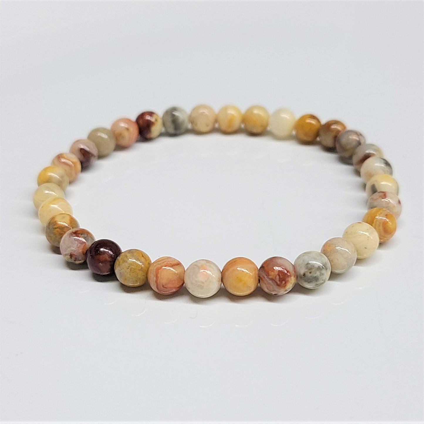 Crazy Lace Agate Bracelet