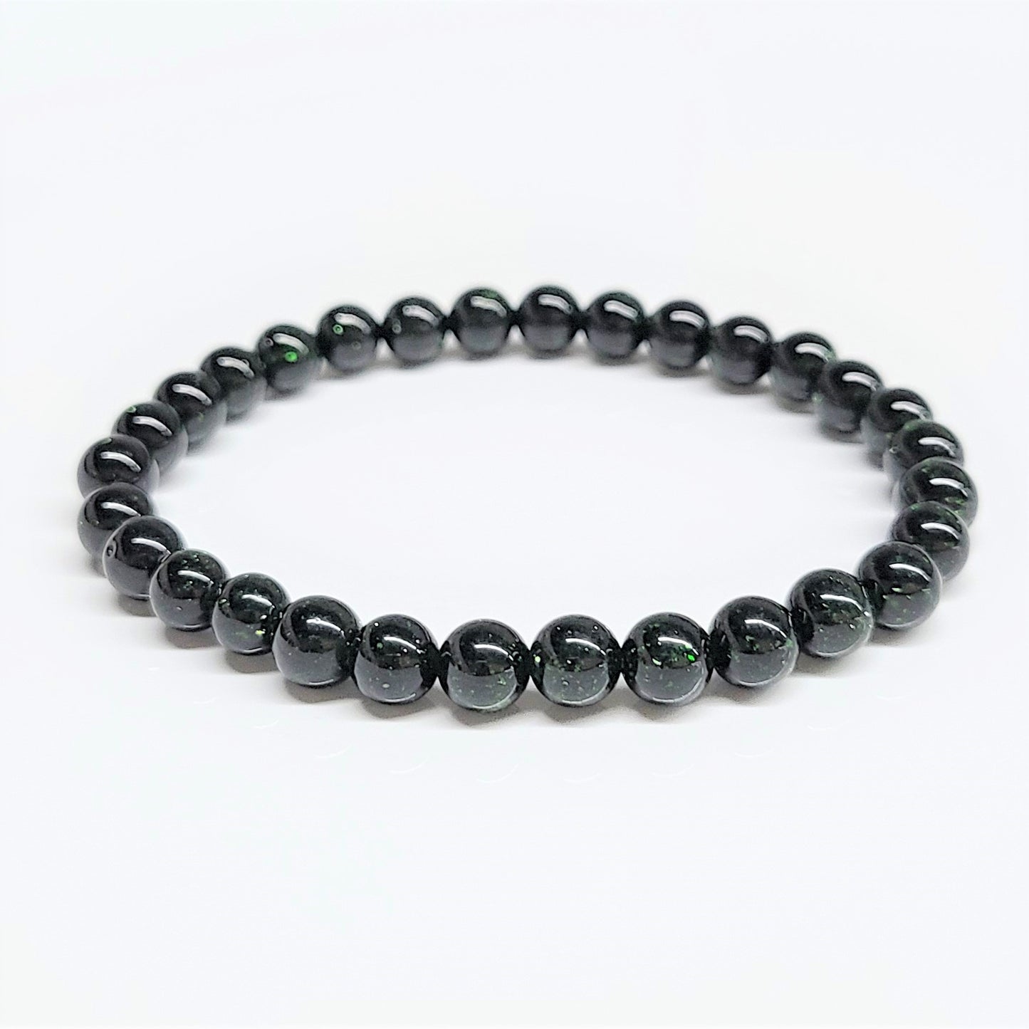 Green Goldstone Bracelet