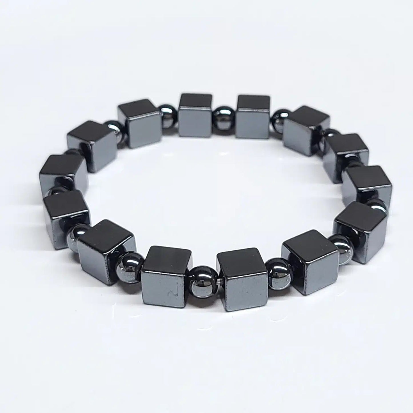 Hematite  with Square Bracelet