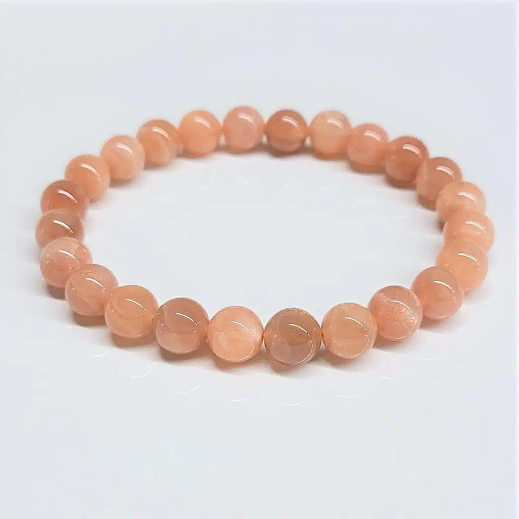 8mm Sunstone Bracelet | Strength & Durability