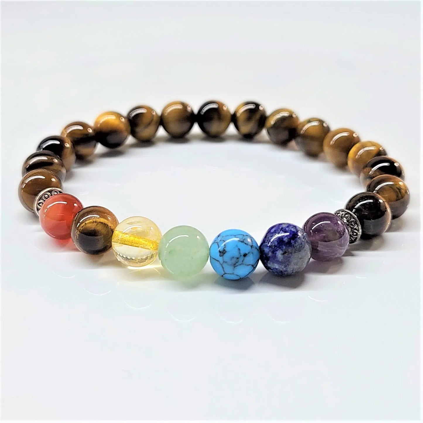 Chakras - Tiger Eye  Bracelet