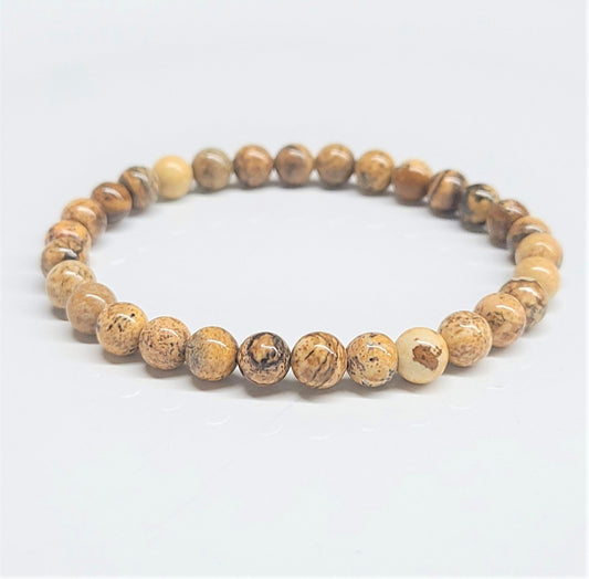 6 mm Picture Jasper Bracelets - Best South Gems