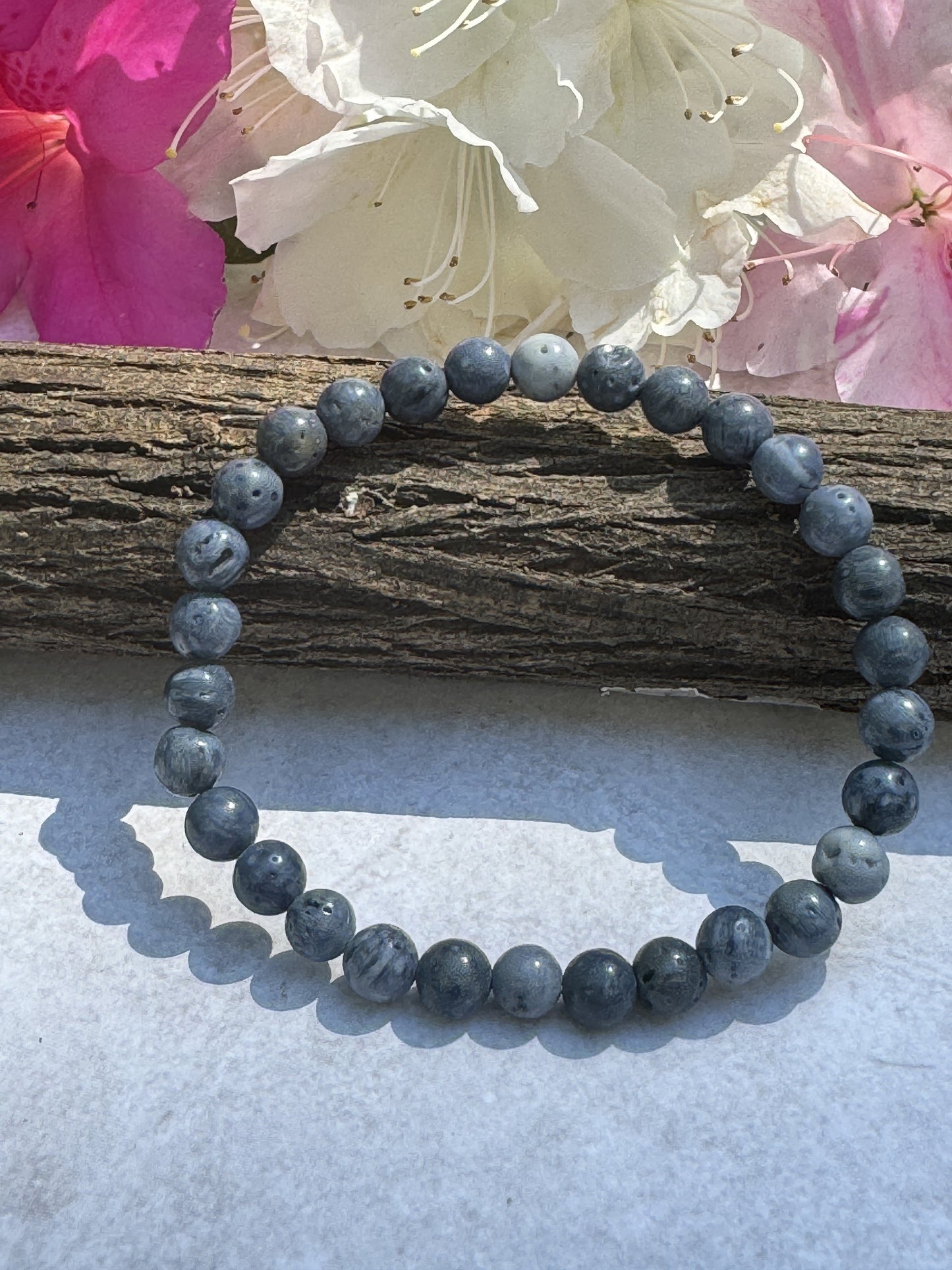 Blue Coral Bracelet