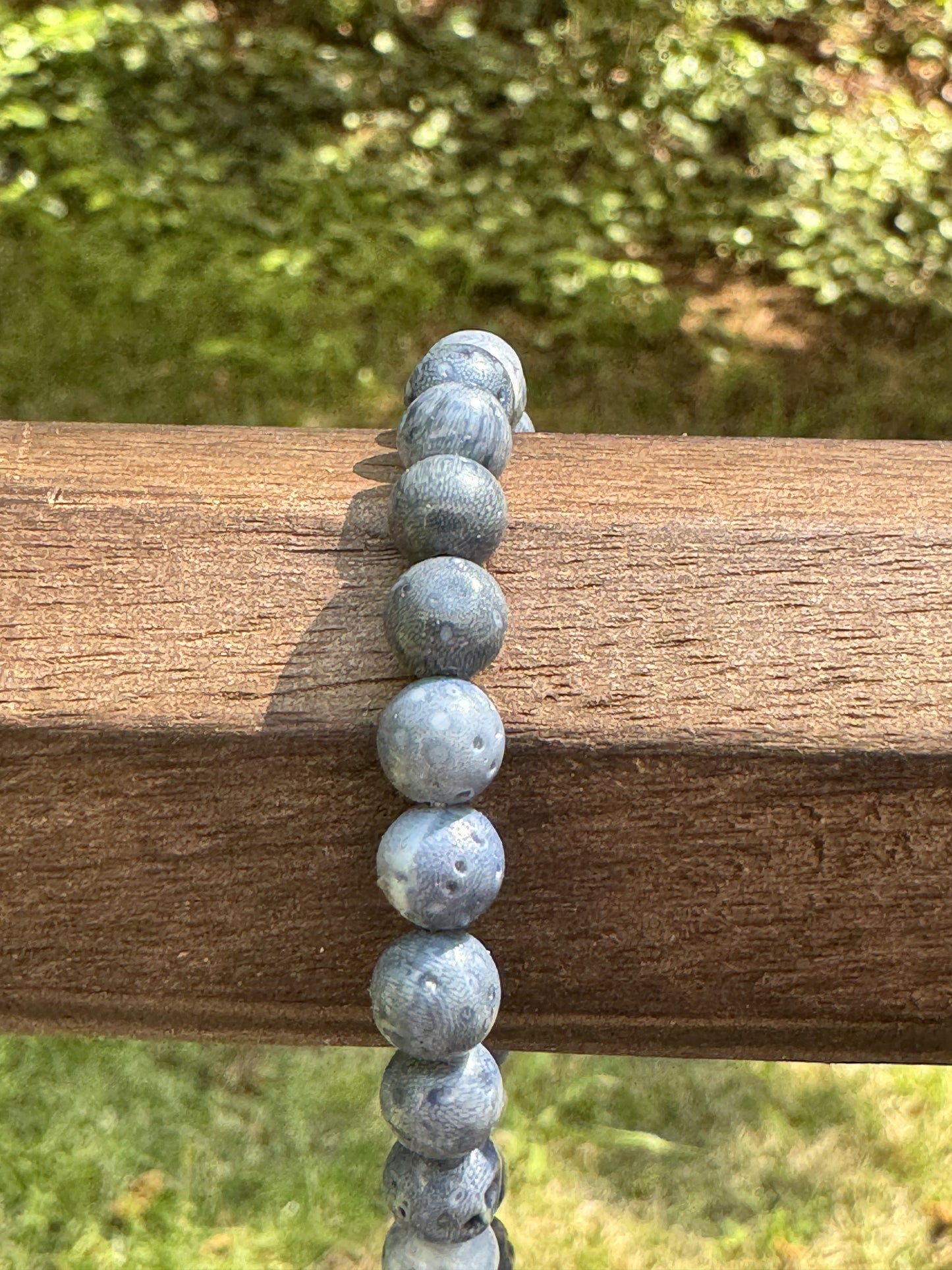 Blue Coral Bracelet