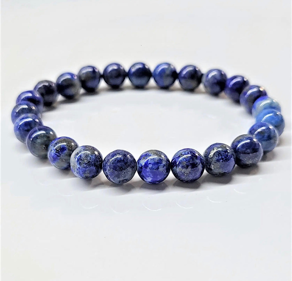 8 mm Lapis Lazuli Stone Bracelet
