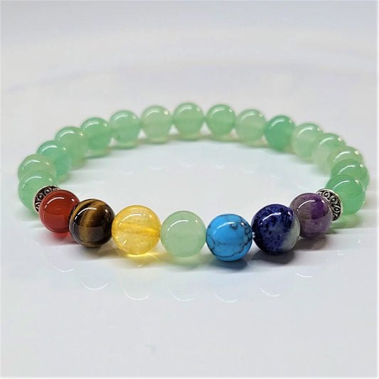 Chakra Green Aventurine  Bracelet 