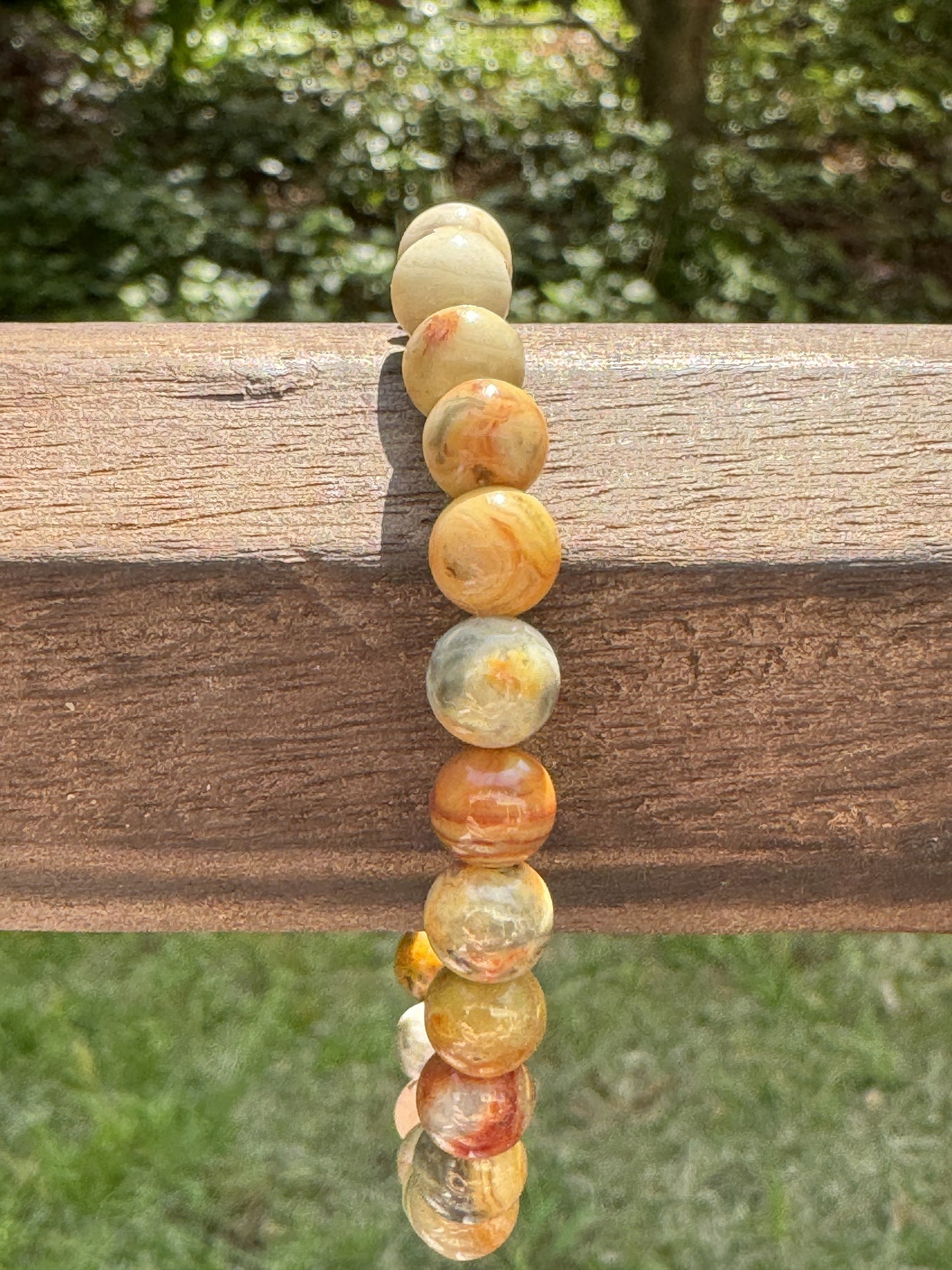 Crazy Lace Agate Bracelet