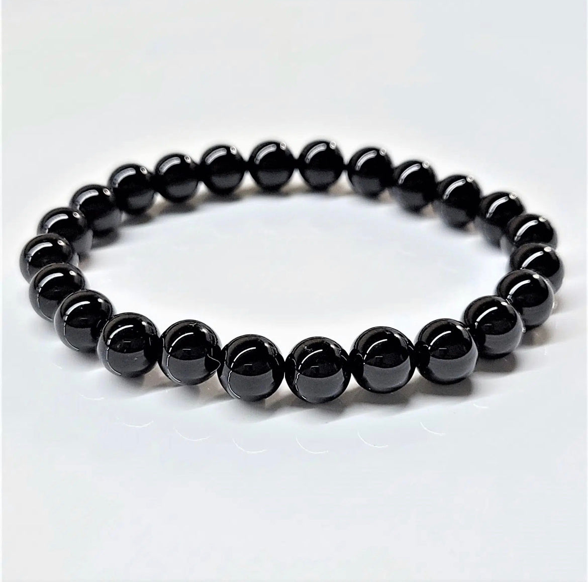 8 mm  Black Onyx Bracelet