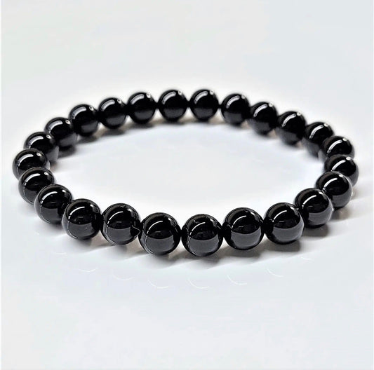 Latest 8 mm Black Onyx Bracelet - Best South Gems