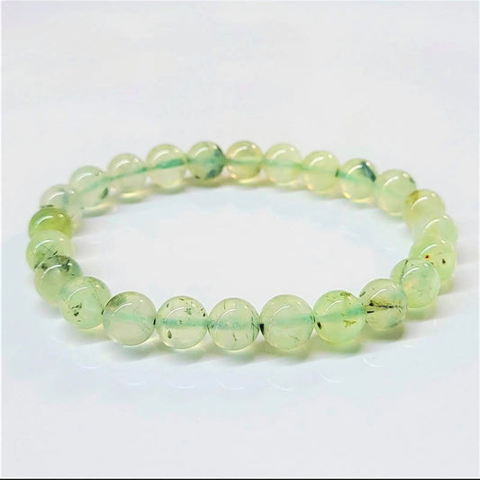 8 mm  Prehnite Stone Bracelet - Best South Gems