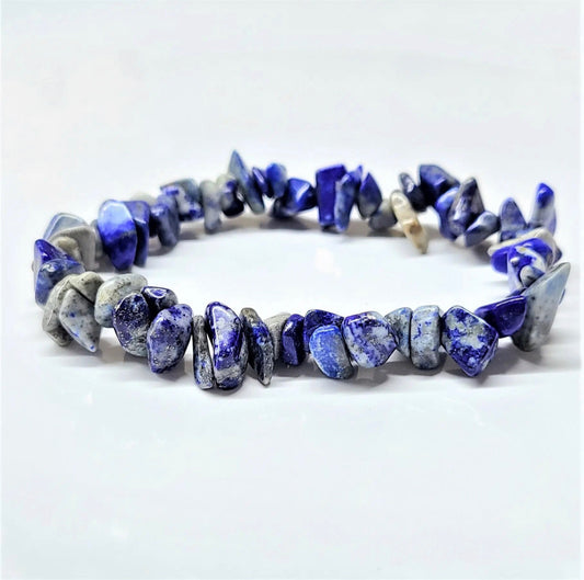 Lapis Lazuli Chip Bracelet - Best South Gems