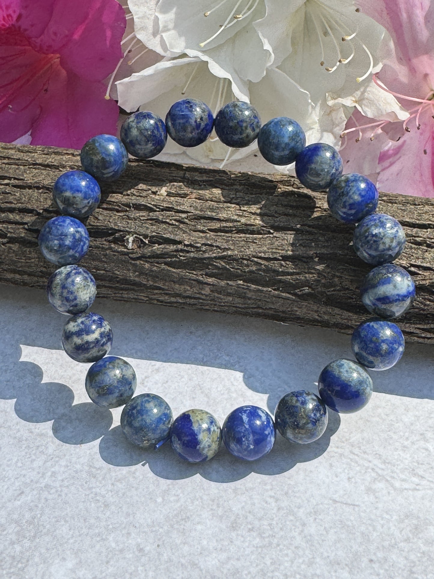 10 mm Lapis Lazuli Stone Bracelet