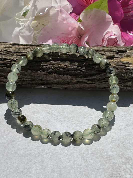 6 mm Prehnite Bracelets