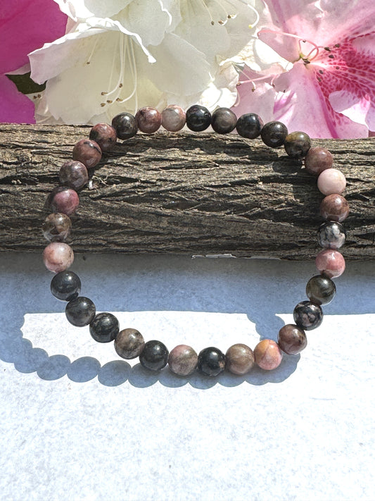 6 mm Rhodonite Bracelets