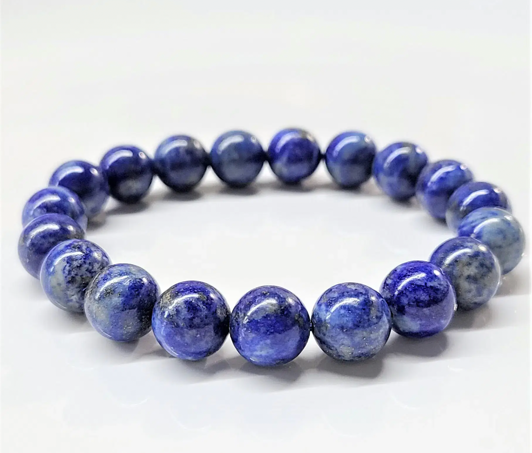 10 mm Lapis Lazuli Stone Bracelet - Best South Gems